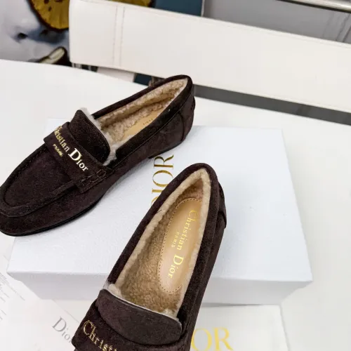 Cheap Christian Dior Leather Shoes For Women #1392719 Replica Wholesale [$112.00 USD] [ITEM#1392719] on Replica Christian Dior Leather Shoes