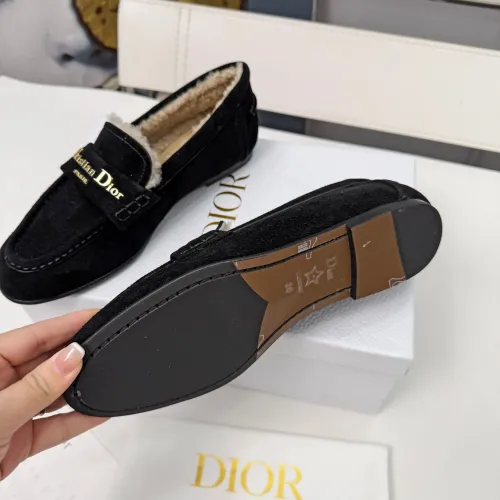Cheap Christian Dior Leather Shoes For Women #1392720 Replica Wholesale [$112.00 USD] [ITEM#1392720] on Replica Christian Dior Leather Shoes