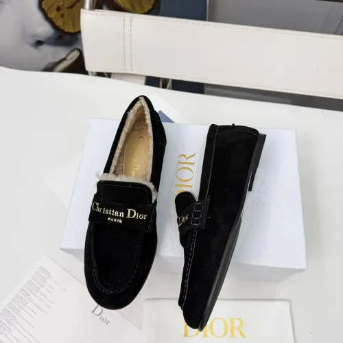 Cheap Christian Dior Leather Shoes For Women #1392720 Replica Wholesale [$112.00 USD] [ITEM#1392720] on Replica Christian Dior Leather Shoes