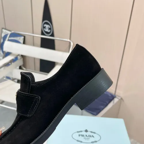 Cheap Prada Leather Shoes For Women #1392730 Replica Wholesale [$102.00 USD] [ITEM#1392730] on Replica Prada Leather Shoes