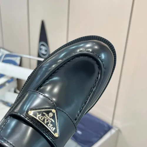 Cheap Prada Leather Shoes For Women #1392731 Replica Wholesale [$102.00 USD] [ITEM#1392731] on Replica Prada Leather Shoes