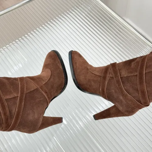 Cheap Yves Saint Laurent YSL Boots For Women #1392744 Replica Wholesale [$238.02 USD] [ITEM#1392744] on Replica Yves Saint Laurent YSL Boots