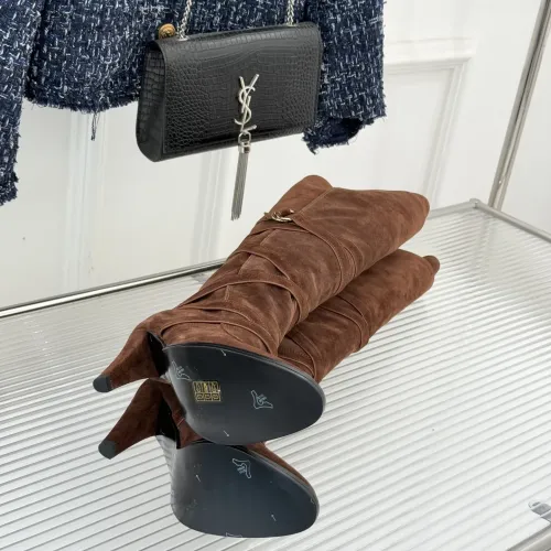 Cheap Yves Saint Laurent YSL Boots For Women #1392744 Replica Wholesale [$238.02 USD] [ITEM#1392744] on Replica Yves Saint Laurent YSL Boots