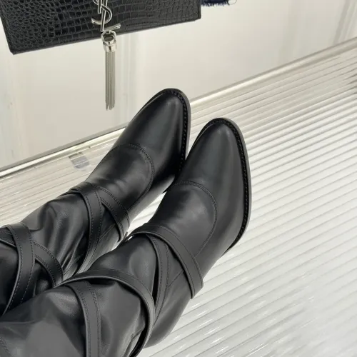 Cheap Yves Saint Laurent YSL Boots For Women #1392745 Replica Wholesale [$238.02 USD] [ITEM#1392745] on Replica Yves Saint Laurent YSL Boots