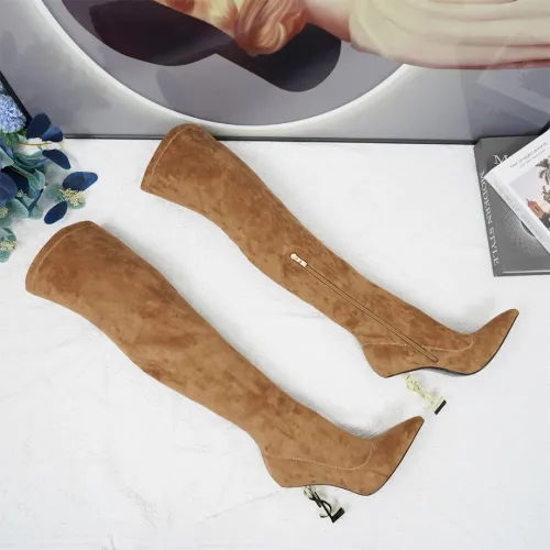 Cheap Yves Saint Laurent YSL Boots For Women #1392753 Replica Wholesale [$132.00 USD] [ITEM#1392753] on Replica Yves Saint Laurent YSL Boots
