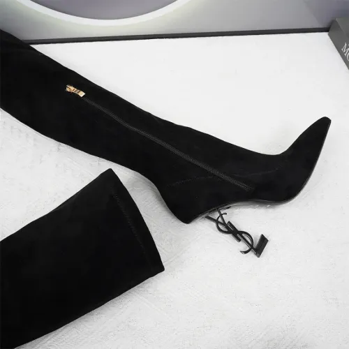 Cheap Yves Saint Laurent YSL Boots For Women #1392755 Replica Wholesale [$132.00 USD] [ITEM#1392755] on Replica Yves Saint Laurent YSL Boots