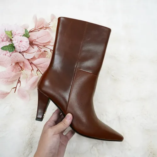 Cheap Yves Saint Laurent YSL Boots For Women #1392773 Replica Wholesale [$145.00 USD] [ITEM#1392773] on Replica Yves Saint Laurent YSL Boots