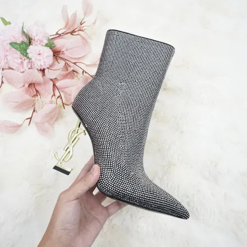 Cheap Yves Saint Laurent YSL Boots For Women #1392781 Replica Wholesale [$190.00 USD] [ITEM#1392781] on Replica Yves Saint Laurent YSL Boots