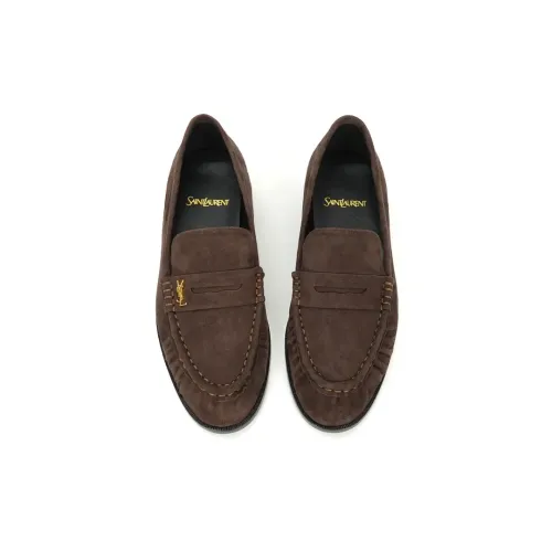 Cheap Yves Saint Laurent YSL Leather Shoes For Women #1392790 Replica Wholesale [$102.00 USD] [ITEM#1392790] on Replica Yves Saint Laurent YSL Leather Shoes