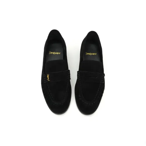 Cheap Yves Saint Laurent YSL Leather Shoes For Women #1392794 Replica Wholesale [$102.00 USD] [ITEM#1392794] on Replica Yves Saint Laurent YSL Leather Shoes