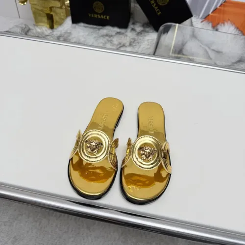 Cheap Versace Slippers For Women #1392801 Replica Wholesale [$82.00 USD] [ITEM#1392801] on Replica Versace Slippers
