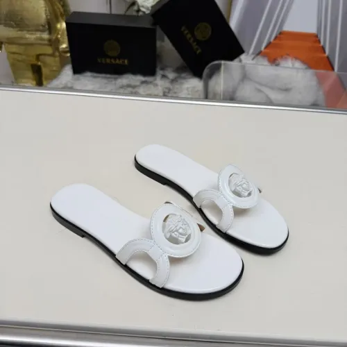 Cheap Versace Slippers For Women #1392802 Replica Wholesale [$82.00 USD] [ITEM#1392802] on Replica Versace Slippers