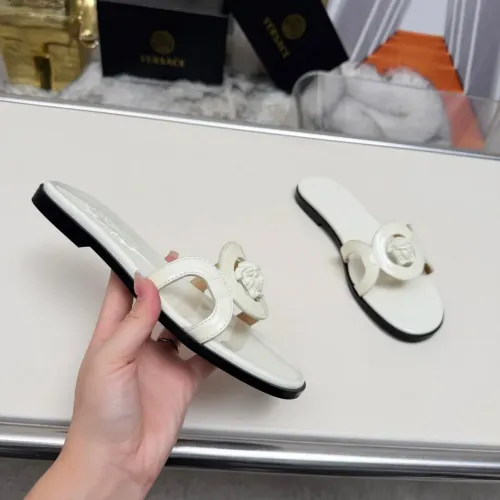Cheap Versace Slippers For Women #1392803 Replica Wholesale [$82.00 USD] [ITEM#1392803] on Replica Versace Slippers