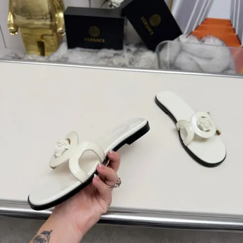Cheap Versace Slippers For Women #1392803 Replica Wholesale [$82.00 USD] [ITEM#1392803] on Replica Versace Slippers