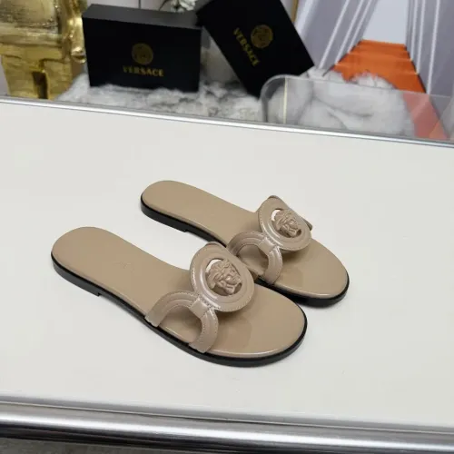 Cheap Versace Slippers For Women #1392804 Replica Wholesale [$82.00 USD] [ITEM#1392804] on Replica Versace Slippers