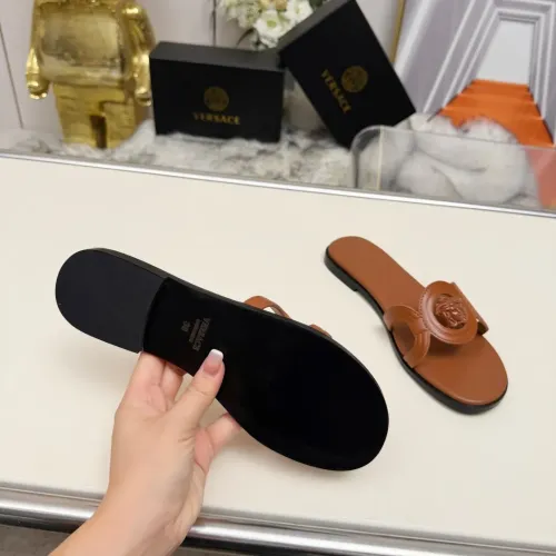 Cheap Versace Slippers For Women #1392805 Replica Wholesale [$82.00 USD] [ITEM#1392805] on Replica Versace Slippers