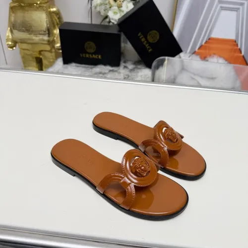Cheap Versace Slippers For Women #1392806 Replica Wholesale [$82.00 USD] [ITEM#1392806] on Replica Versace Slippers