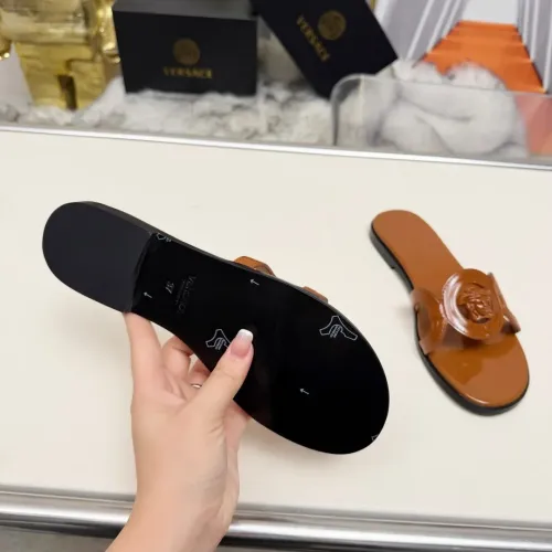 Cheap Versace Slippers For Women #1392806 Replica Wholesale [$82.00 USD] [ITEM#1392806] on Replica Versace Slippers