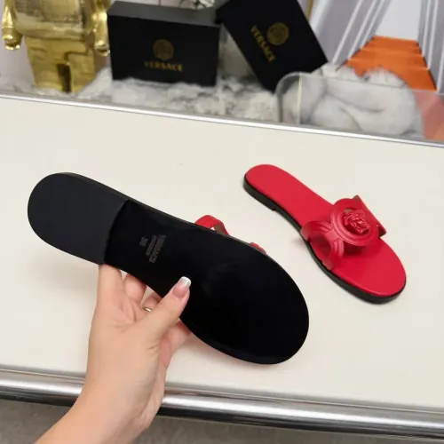 Cheap Versace Slippers For Women #1392807 Replica Wholesale [$82.00 USD] [ITEM#1392807] on Replica Versace Slippers