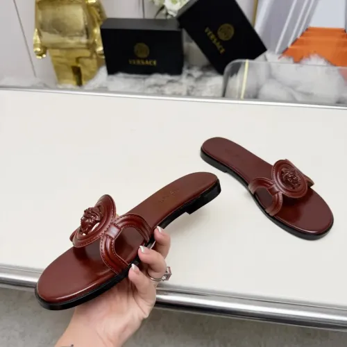 Cheap Versace Slippers For Women #1392809 Replica Wholesale [$82.00 USD] [ITEM#1392809] on Replica Versace Slippers