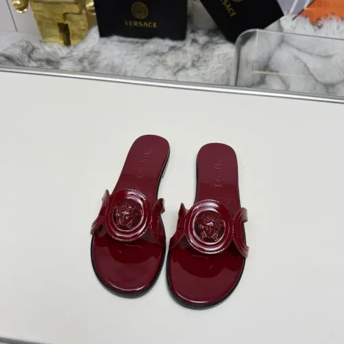 Cheap Versace Slippers For Women #1392810 Replica Wholesale [$82.00 USD] [ITEM#1392810] on Replica Versace Slippers