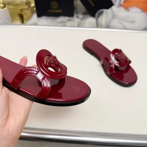 Cheap Versace Slippers For Women #1392810 Replica Wholesale [$82.00 USD] [ITEM#1392810] on Replica Versace Slippers