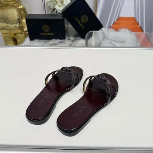 Cheap Versace Slippers For Women #1392811 Replica Wholesale [$82.00 USD] [ITEM#1392811] on Replica Versace Slippers