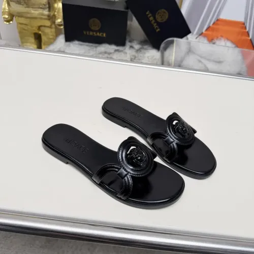 Cheap Versace Slippers For Women #1392812 Replica Wholesale [$82.00 USD] [ITEM#1392812] on Replica Versace Slippers