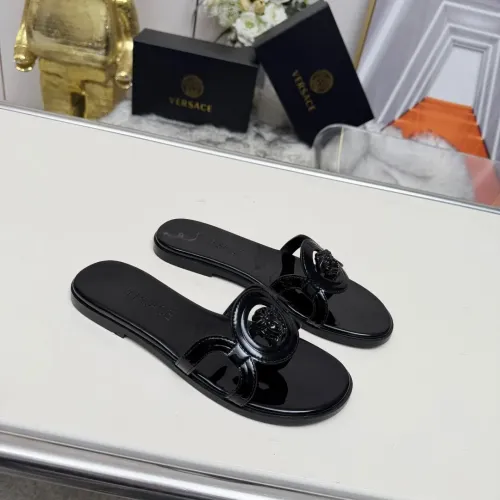 Cheap Versace Slippers For Women #1392813 Replica Wholesale [$82.00 USD] [ITEM#1392813] on Replica Versace Slippers