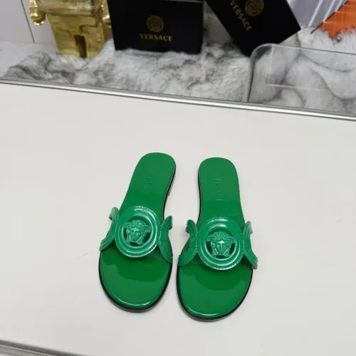 Cheap Versace Slippers For Women #1392814 Replica Wholesale [$82.00 USD] [ITEM#1392814] on Replica Versace Slippers