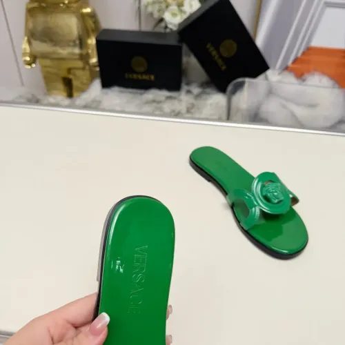 Cheap Versace Slippers For Women #1392814 Replica Wholesale [$82.00 USD] [ITEM#1392814] on Replica Versace Slippers