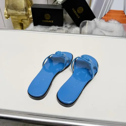 Cheap Versace Slippers For Women #1392815 Replica Wholesale [$82.00 USD] [ITEM#1392815] on Replica Versace Slippers