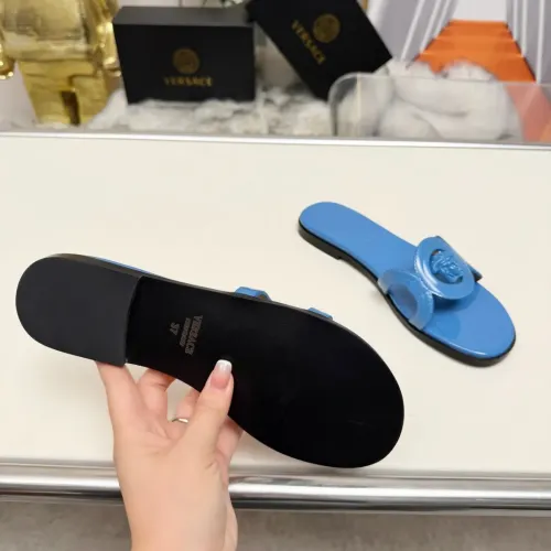 Cheap Versace Slippers For Women #1392815 Replica Wholesale [$82.00 USD] [ITEM#1392815] on Replica Versace Slippers