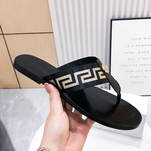 Cheap Versace Slippers For Women #1392817 Replica Wholesale [$102.00 USD] [ITEM#1392817] on Replica Versace Slippers