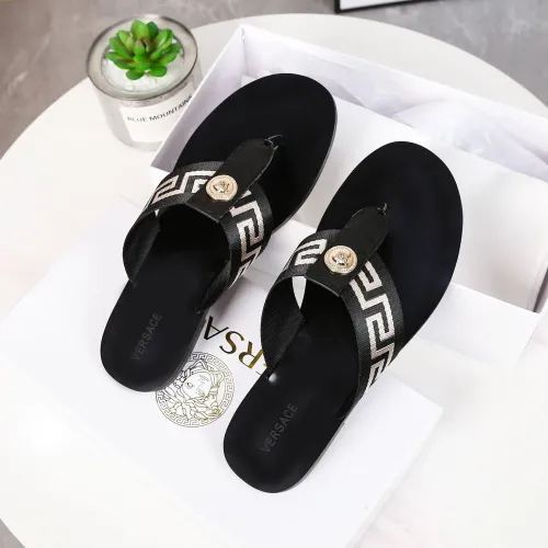 Cheap Versace Slippers For Women #1392817 Replica Wholesale [$102.00 USD] [ITEM#1392817] on Replica Versace Slippers