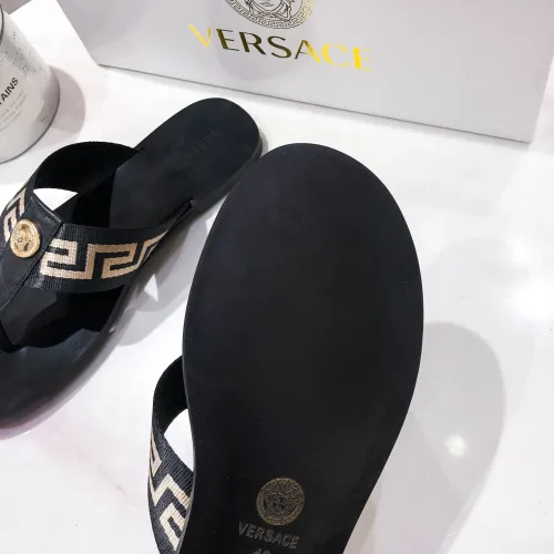 Cheap Versace Slippers For Men #1392818 Replica Wholesale [$102.00 USD] [ITEM#1392818] on Replica Versace Slippers