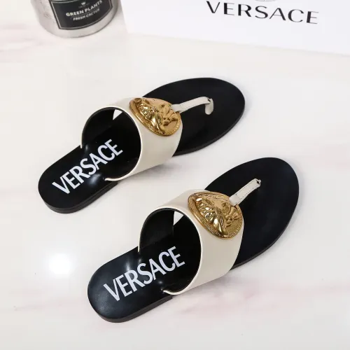 Cheap Versace Slippers For Women #1392819 Replica Wholesale [$100.00 USD] [ITEM#1392819] on Replica Versace Slippers