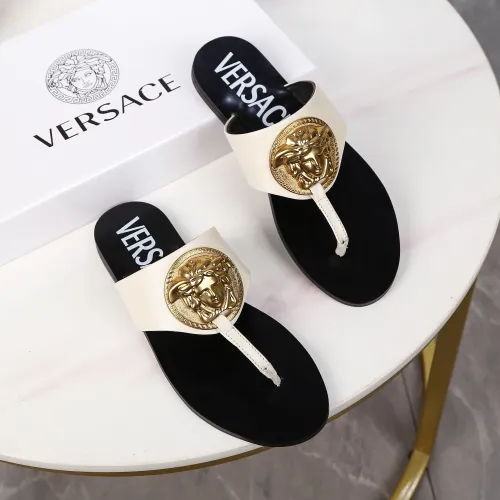 Cheap Versace Slippers For Women #1392819 Replica Wholesale [$100.00 USD] [ITEM#1392819] on Replica Versace Slippers
