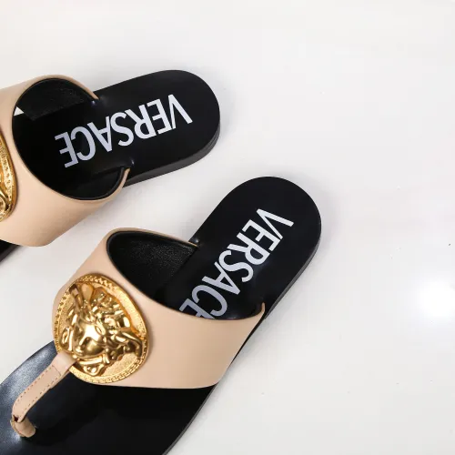 Cheap Versace Slippers For Women #1392820 Replica Wholesale [$100.00 USD] [ITEM#1392820] on Replica Versace Slippers