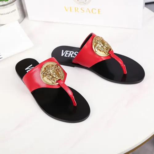 Cheap Versace Slippers For Women #1392822 Replica Wholesale [$100.00 USD] [ITEM#1392822] on Replica Versace Slippers