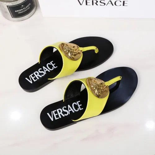 Cheap Versace Slippers For Women #1392825 Replica Wholesale [$100.00 USD] [ITEM#1392825] on Replica Versace Slippers