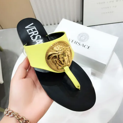 Cheap Versace Slippers For Women #1392825 Replica Wholesale [$100.00 USD] [ITEM#1392825] on Replica Versace Slippers