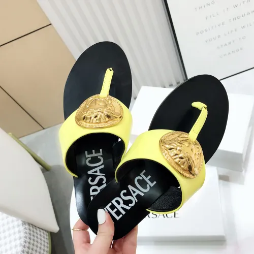 Cheap Versace Slippers For Women #1392825 Replica Wholesale [$100.00 USD] [ITEM#1392825] on Replica Versace Slippers