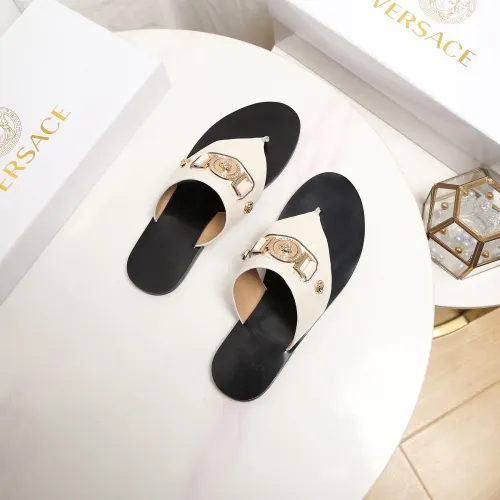 Cheap Versace Slippers For Women #1392826 Replica Wholesale [$100.00 USD] [ITEM#1392826] on Replica Versace Slippers