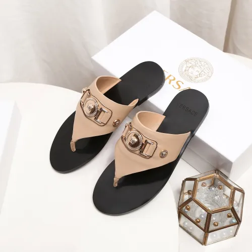 Cheap Versace Slippers For Women #1392827 Replica Wholesale [$100.00 USD] [ITEM#1392827] on Replica Versace Slippers