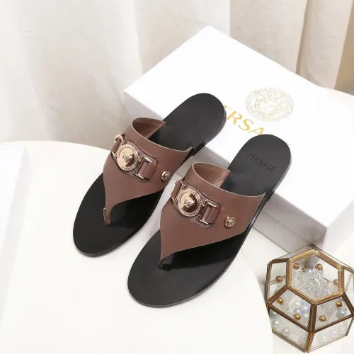 Cheap Versace Slippers For Women #1392828 Replica Wholesale [$100.00 USD] [ITEM#1392828] on Replica Versace Slippers