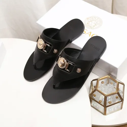 Cheap Versace Slippers For Women #1392831 Replica Wholesale [$100.00 USD] [ITEM#1392831] on Replica Versace Slippers