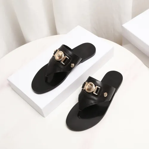 Cheap Versace Slippers For Women #1392831 Replica Wholesale [$100.00 USD] [ITEM#1392831] on Replica Versace Slippers