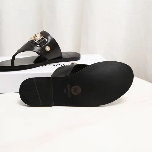 Cheap Versace Slippers For Women #1392831 Replica Wholesale [$100.00 USD] [ITEM#1392831] on Replica Versace Slippers