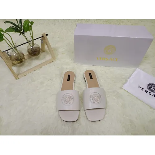 Cheap Versace Slippers For Women #1392832 Replica Wholesale [$80.00 USD] [ITEM#1392832] on Replica Versace Slippers